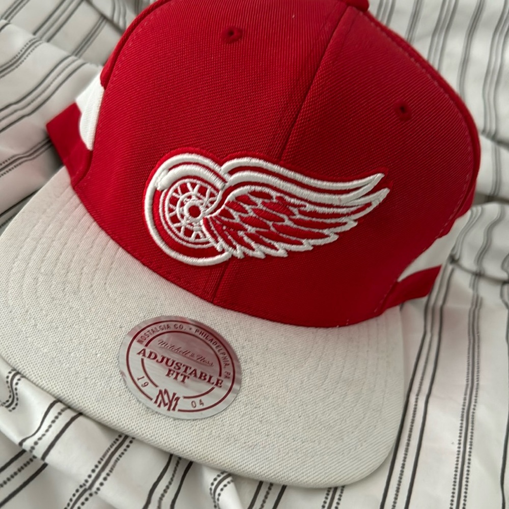 Red wings hat unworn one size fits all